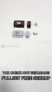 GRENDEL / SLOT KUNCI PINTU JENDELA ORIGINAL 100% TEBAL JUMBO KUAT MUDAH ( SLOT ALA HOTEL)