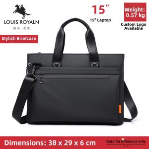 LUYIGUIZU | Waterproof Oxford Cloth Large Capacity Mens Briefcase Business Multi-layer