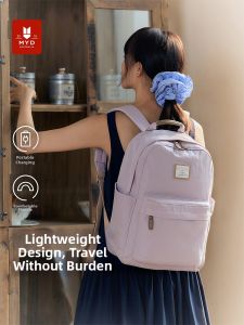 MYD | Lightweight School Travel Commuter Backpack For Female Students