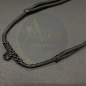 สร้อยพระ สร้อยถักเชือกเทียน สร้อยสายปรับเชือกร่ม3มิล