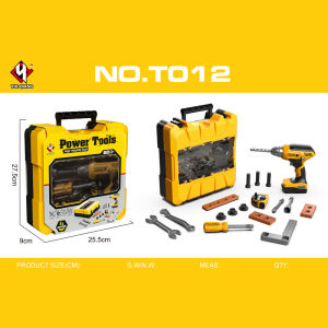 ของเล่นเด็ก กล่องเครื่องมือช่างสว่านไฟฟ้า  YUE QIANG POWER TOOLS  NO.T012