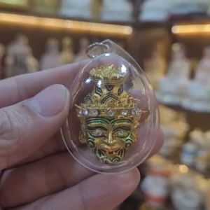 Mặt Dây Chuyền Lersi Thái Lan Bọc Nhựa – Hình Giọt Nước Kích Thước 5cm