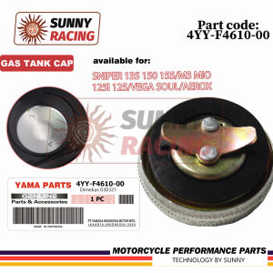 GAS TANK CAP ASSY SNIPER 135 150 155 /M3 MIO 115I 125 /VEGA SOUL/AEROX 4YY-F4610-00 YAMAHA