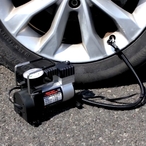 VigorPow Portable Electric Car Air Compressor Pump Heavy Duty 12V DC Tire Tyre Inflator Cooper Winding for Car