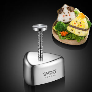 เยอรมนี 304 ข้าวสแตนเลส งานเต้นรำ แม่พิมพ์หัวใจสามเหลี่ยม < Ne2> แม่พิมพ์ข้าวเครื่องครัวทําอาหาร Diy แม่พิมพ์สําหรับใช้อื่นๆ