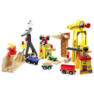 Railway Crane Wooden Toy