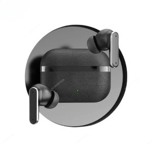 In-Ear Earphones Premium Leatherette Wireless True Headphones Bluetooth Ultra-Long Battery Life Noise Cancellation Technology