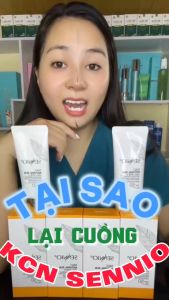 Kem chống nắng sennio nắp vàng kem chống nắng sennio chính hãng tone up daily natural sun spf 50 pa kcn sennio hàn quốc màu vàng xanh lá nâng tone kiềm dầu