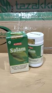TAZAKKA Salam Ekstrak Herbal untuk Rendah Gula & Stroti - 60 Kapsul Alami