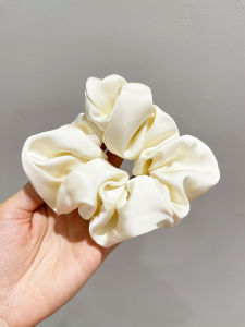 Elegant French Satin Brown Hair Ties Womens New Style 2023 Hair Bands Head Ropes for Ponytail Fashionable Hair Accessories