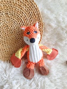 Audio-Playing Dog Toy Multiple BB Calls Fox Large Medium Dogs Golden Retriever Siberian Husky Shiba Inu Samoyed Sound Making Pet Supplies