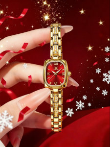 OLEVS | Red Luxury Vintage Womens Watch