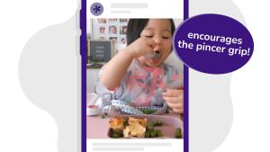 doddl Childrens Spoon Fork and Knife for Toddler Mealtime and Self Feeding