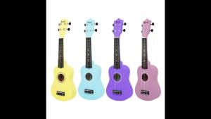 IRIN | IRIN 21 Inch Ukulele 4 Strings Guitar Blue Hawaiian Mini Guitarra Basswood Ukulele Stringed Instrument Beginner Childrens Gifts