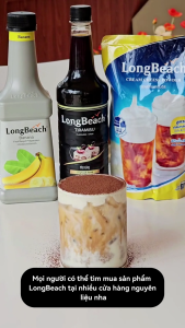 Siro Tiramisu - LongBeach Tiramisu Flavoured Syrup 740ml