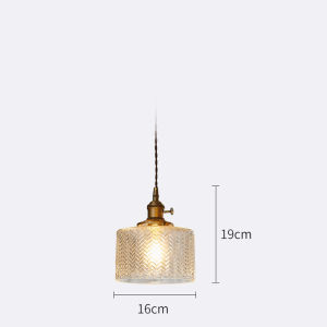 Copper Glass Suspension pendant Lamp for Dining Room Foyer Bedside Apartment Nordic Green Pendant Light LED Hanging Lamp Ceiling