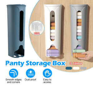 Underwear Storage Boxes Wall Mounted Withdrawable Storage Socks Panty Organizer Home Dormitory Office Cabinet Organizers Box Divider Save Space Kotak Simpanan| DaQueen