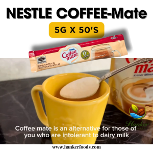 NESTLE Coffeemate Non Dairy Creamer Krimer Tanpa Tenusu Coffee Creamer Powder Serbuk Krimer Kopi 植脂末固体饮料咖啡奶精粉50/100 Sachet Halal