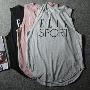 Slim Simple Long Womens Sports Vest
