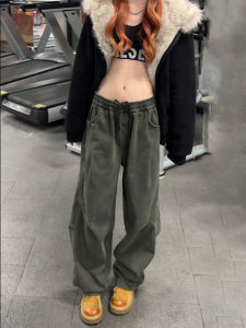 ZHUOCAN | Insulating Wide Legged Utility Pants