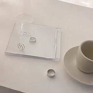 3 Pcs Cincin Wanita Keindahan Gaya Retro Set Cincin Korea