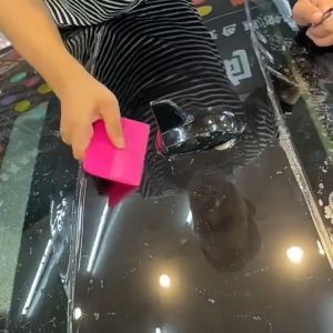 Wallpaper flattener Wallpaper Smoother Smoothing Scraper Tool Multi-functional Plastic Scraper car tint vinyl decal wrap applicator soft felt edge scraper