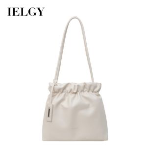 IELGY ผู้หญิงแฟชั่นความรู้สึกระดับสูงไหล่ข้างเดียวความจุขนาดใหญ่