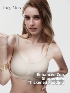 Comfortable Seamless Underwear for Small Chest Gathering and Lift
