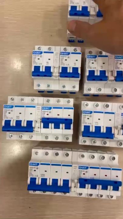 Cầu dao đảo chiều CHINT 2P/3P/4P - 25/32/40/50/63A, CB đảo chiều, Attomat đảo chiều NXB-63