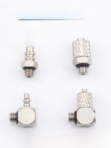 Đầu Nối Khí Nén Nhỏ Gọn SMC PC PL3 4 5-M3 M5 M6 Đầu Nối Thẳng Và Cong Nhanh Gắn Mini Bộ Phận Tiêu Chuẩn