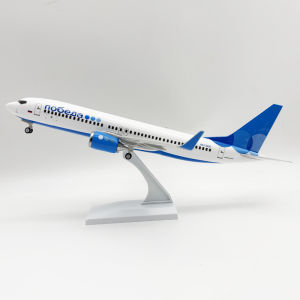 30cm Scale Aircraft B737 Russia Victory Airways Diecast Resin Airplane Model Adults Fun Assembly With Landing Gear Aviation Gift
