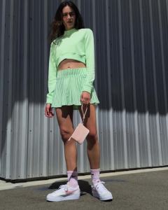 Nike Women's Blazer Low Platform Shoes - White