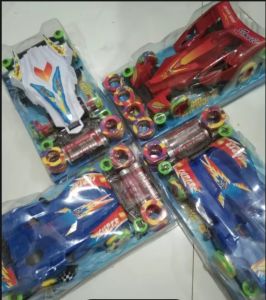 Mainan Mobil Tamiya 4WD Bonus 4 Ban Roda Busa FREE BATERAI