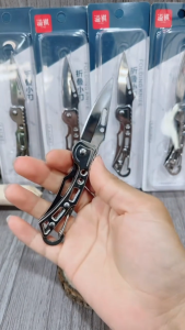 มีดขนาดเล็ก พกพาสะดวก พับได้ เก็บง่าย ดีไซ์สวยเก๋ มีดพกอเนกประสงค์