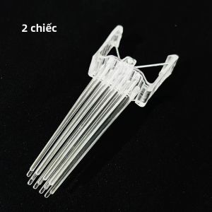 2 Chiếc Kẹp Tóc Xoăn Mềm Mại Tạo Độ Phồng Tự Nhiên Kẹp Tóc Cao Cấp Dành Cho Nữ Dụng Cụ Tạo Kiểu Tóc Bằng Hợp Kim Nhựa Màu Đen Trắng Kiểu Lược Tạo Sóng Tóc