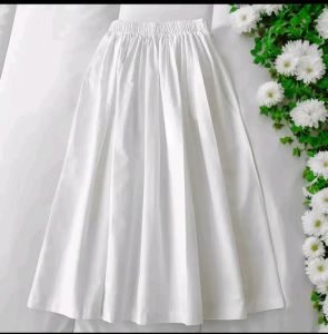 ROK WANITA TERBARU 2025 CANTIK PANJANG DEWASA l bahan katun import . halus dan tebal