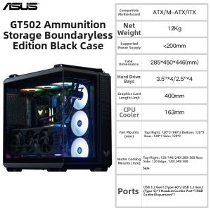 ASUS | Boundless No-pillar Open-layout PC Case