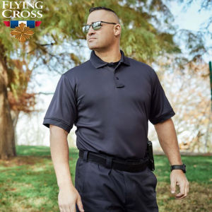 Water-resistant Tactical Training Mens Short Sleeve Polo