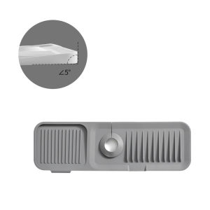 Kitchen Silicone Sink Faucet Splash Pad Splash Catcher Countertop Protector Mat Draining Pad Drainage Drying Pad Kitchen Gadgets