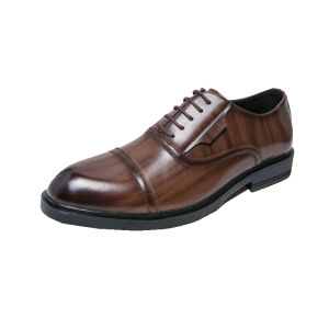 NUDANLAI | Giày Oxford Đế Nhọn Kích Cỡ Lớn Handmade