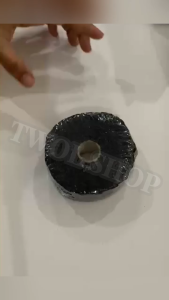 TwoL 5M Car Turbo Exhaust Pipe Muffler Insulation Heat Wrap Tape 4PCS Pin Inside The Roll