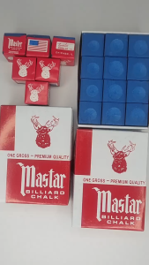 Master Billiard Chalk Blue - Dozen | BUY 1 TAKE 1 FREE | COD