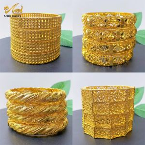 Gold Plated Sand Gold Wedding Bracelet for Women Dubai Marriage Celebration Jewelry Accessories Fashionable Alloy Bracelet
