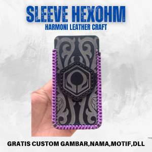 case hexohm v3 case heksom v3 case hexom v3 case hexohm offrame case heksom oframe case hexom offrame sleeve hexohm v3 sleeve hexohm offrame bahan kulit sapi bisa custom Sapi