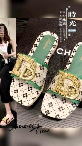 READY STOCK ELynA Summer Lady Sandals Womens Casual PVC Sandal Women Selipar Kasut Perempuan Wanita Women Flat Kasut Raya vincci sandals Kasut Perempuan Kasut Wanita 2025
