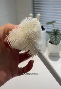 Bayi Berus Botol 5 IN 1 Bottle Brush Set Long handle Cup Cleaning Tool Multifunctional Baby Bottle Straw Silicone Brush