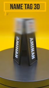 Name Tag 3D Kerajaan / Penjawat Awam - Rekaan Eksklusif by Zul Edisi Terhad Pekeliling Terkini 2025