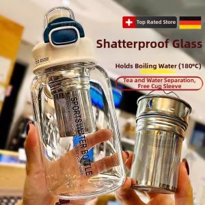 YUYOU | Infusion Separation Large Capacity Shockproof Heat Resistant Water Pitcher