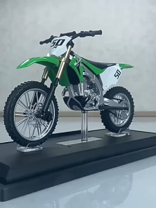 1:12 Scale Model of Kawasaki KX-450 Aluminum Alloy Motorcycle Turning Shock Absorber Boy Toy Motorc