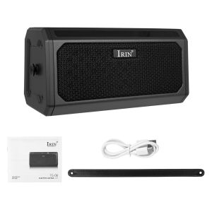 IRIN | IRIN TG-08 Amplifier Bluetooth Audio AMP Portable Speaker Electric Guitar Mini Amplifier 10W Output Electric Guitar Accessory